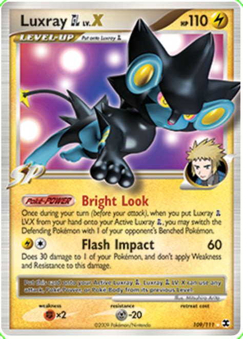 pokemon luxray lvx 109.